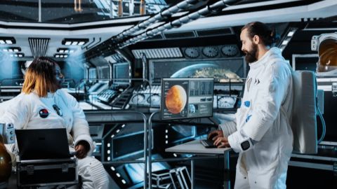 棕影科幻人像志